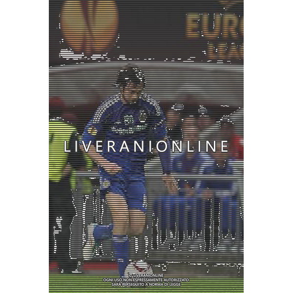 20110414: BRAGA, PORTUGAL - SC Braga vs Dynamo Kyiv: Europa League 2010/2011, quarter-finals, 2nd leg. In picture: Artem Milevskiy. PHOTO: Pedro Benavente/CITYFILES LIGA EUROPY SEZON 2010/2011 PILKA NOZNA BRAGA vs DYNAMO KIJOW FOT. CITYFILES/NEWSPIX.PL PORTUGAL,BRAZIL,SPAIN,GERMANY,FRANCE,UK OUT !!! --- Newspix.pl CALCIO EUROPA LEAGUE ©AG ALDO LIVERANI SAS - ITALY ONLY - *** Local Caption *** .