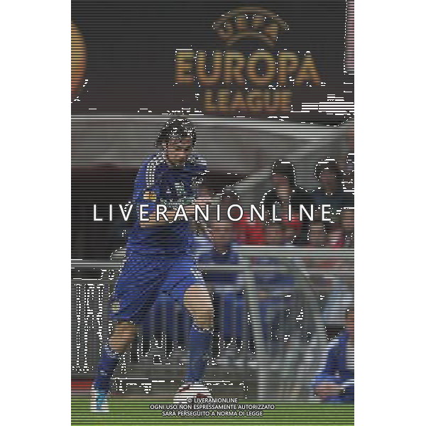 20110414: BRAGA, PORTUGAL - SC Braga vs Dynamo Kyiv: Europa League 2010/2011, quarter-finals, 2nd leg. In picture: Artem Milevskiy. PHOTO: Pedro Benavente/CITYFILES LIGA EUROPY SEZON 2010/2011 PILKA NOZNA BRAGA vs DYNAMO KIJOW FOT. CITYFILES/NEWSPIX.PL PORTUGAL,BRAZIL,SPAIN,GERMANY,FRANCE,UK OUT !!! --- Newspix.pl CALCIO EUROPA LEAGUE ©AG ALDO LIVERANI SAS - ITALY ONLY - *** Local Caption *** .