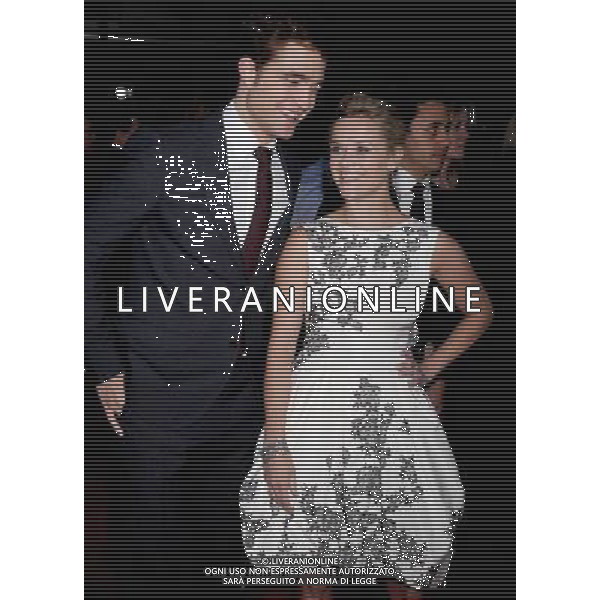  4/17/11 Robert Pattinson and Reese Witherspoon at the premiere of \'Water for Elephants\'. (Ziegfeld Theatre, NYC) AG. ALDO LIVERANI SAS ITALY ONLY *** Local Caption *** .