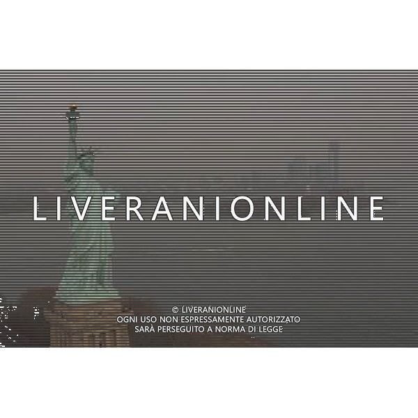NEW YORK NELLA FOTO LA STATUA DELLA LIBERTA IFC-AGENZIA ALDO LIVERANI