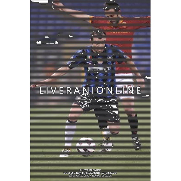 Roma - 19/04/2011 - Stadio Olimpico - TIM CUP 2010/2011 - Semifinale andata - Roma vs Inter - nella foto: Goran Pandev å© Fabrizio Corradetti - Ag. Aldo Liverani sas