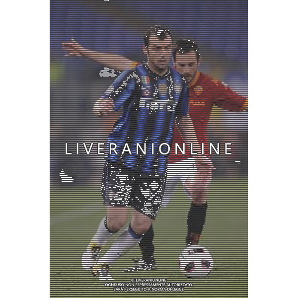 Roma - 19/04/2011 - Stadio Olimpico - TIM CUP 2010/2011 - Semifinale andata - Roma vs Inter - nella foto: Goran Pandev å© Fabrizio Corradetti - Ag. Aldo Liverani sas