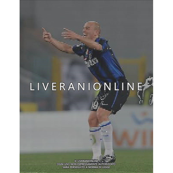 Coppa Italia TIM Cup 2010/2011 Semifinali Andata Roma - 19.04.2011 Roma-Inter Nella Foto:Esteban Cambiasso /Ph.Vitez-Ag. Aldo Liverani