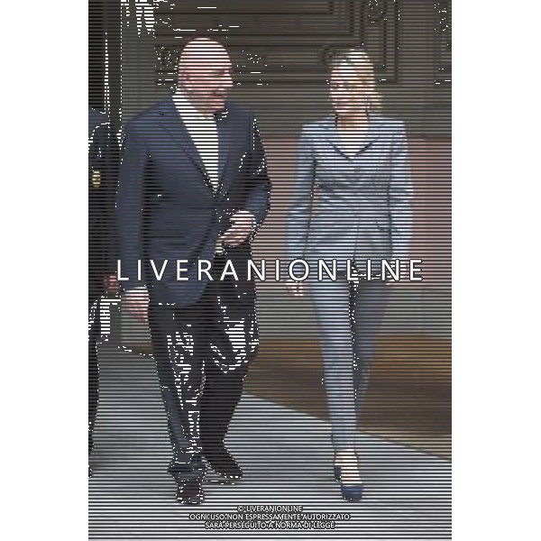 Milano20/4/2011 Via Paleocapa n 3 CONSIGLIO DI AMMINISTRAZIONE DELL\'A.C. MILAN NELLA FOTO BARBARA BERLUSCONI E ADRIANO GALLIANI PH.FIOCHI/ALDO LIVERANI SAS