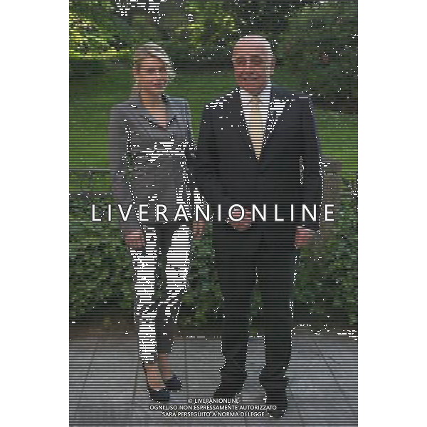 Milano20/4/2011 Via Paleocapa n 3 CONSIGLIO DI AMMINISTRAZIONE DELL\'A.C. MILAN NELLA FOTO BARBARA BERLUSCONI E ADRIANO GALLIANI PH.FIOCHI/ALDO LIVERANI SAS