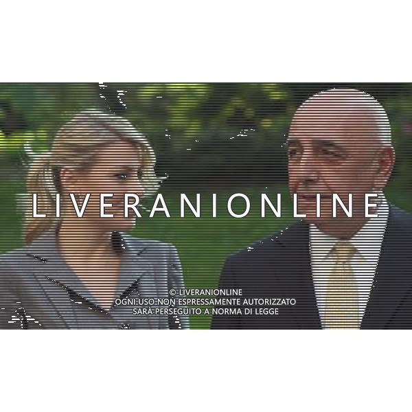 Milano20/4/2011 Via Paleocapa n 3 CONSIGLIO DI AMMINISTRAZIONE DELL\'A.C. MILAN NELLA FOTO BARBARA BERLUSCONI E ADRIANO GALLIANI PH.FIOCHI/ALDO LIVERANI SAS