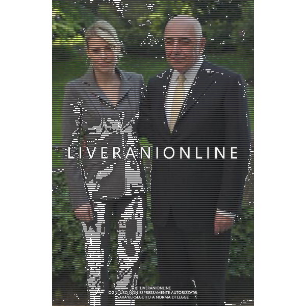 Milano20/4/2011 Via Paleocapa n 3 CONSIGLIO DI AMMINISTRAZIONE DELL\'A.C. MILAN NELLA FOTO BARBARA BERLUSCONI E ADRIANO GALLIANI PH.FIOCHI/ALDO LIVERANI SAS