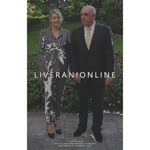 Milano20/4/2011 Via Paleocapa n 3 CONSIGLIO DI AMMINISTRAZIONE DELL\'A.C. MILAN NELLA FOTO BARBARA BERLUSCONI E ADRIANO GALLIANI PH.FIOCHI/ALDO LIVERANI SAS
