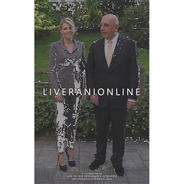 Milano20/4/2011 Via Paleocapa n 3 CONSIGLIO DI AMMINISTRAZIONE DELL\'A.C. MILAN NELLA FOTO BARBARA BERLUSCONI E ADRIANO GALLIANI PH.FIOCHI/ALDO LIVERANI SAS