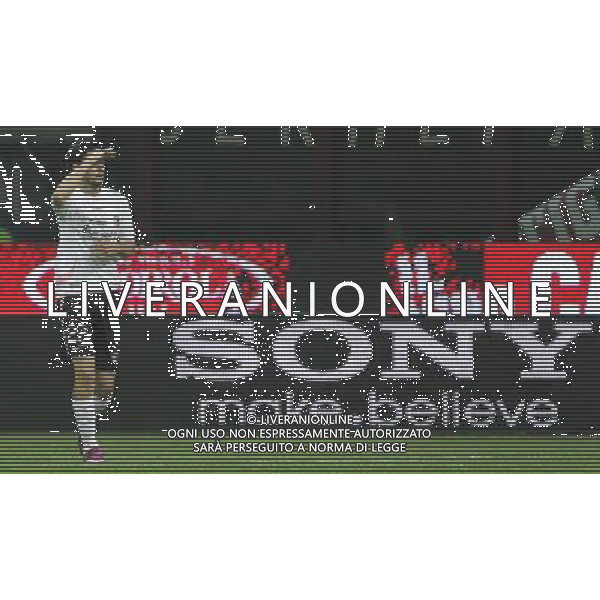 MILAN - PALERMO ANDATA SEMIFINALE DI COPPA ITALIA TIM CUP 20/04/2011 NELLA FOTO ESULTANZA DOPO IL GOL DI JAVIER PASTORE ©LUZZANI/AGENZIA ALDO LIVERANI SAS