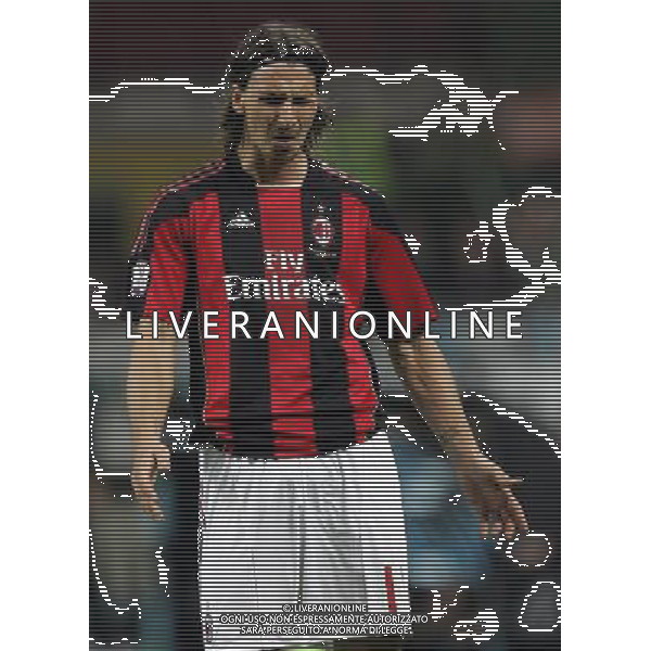 MILAN - PALERMO ANDATA SEMIFINALE DI COPPA ITALIA TIM CUP 20/04/2011 NELLA FOTO ZLATAN IBRAHIMOVIC ©LUZZANI/AGENZIA ALDO LIVERANI SAS