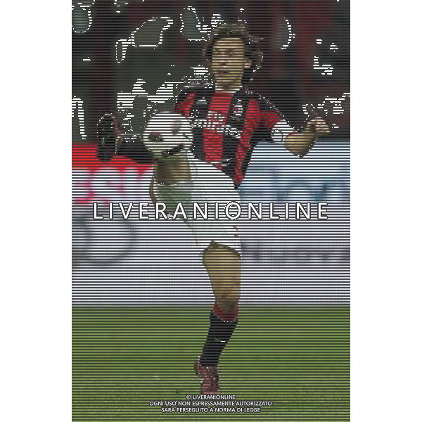 MILAN - PALERMO ANDATA SEMIFINALE DI COPPA ITALIA TIM CUP 20/04/2011 NELLA FOTO andrea pirlo ©LUZZANI/AGENZIA ALDO LIVERANI SAS