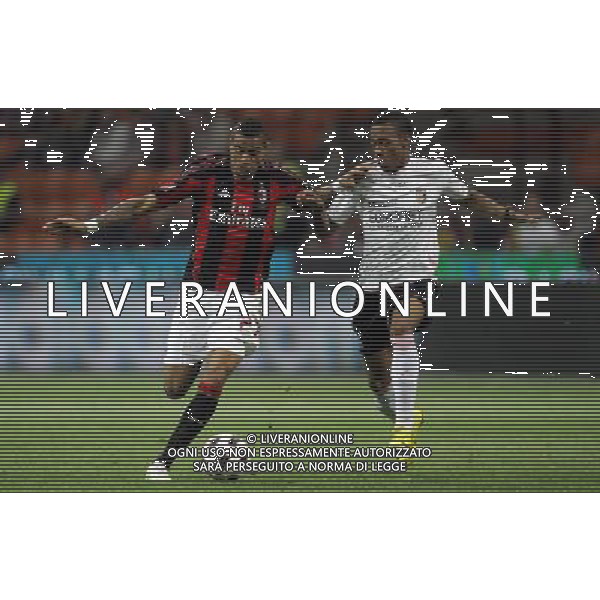 MILAN - PALERMO ANDATA SEMIFINALE DI COPPA ITALIA TIM CUP 20/04/2011 NELLA FOTO boateng e hernandez ©LUZZANI/AGENZIA ALDO LIVERANI SAS