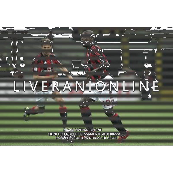 Milano 20-04-2011 Coppa Italia TIM CUP 2010/11 milan-palermo 2:2 nella foto clarence seedorf e luca antonini ph marco luzzani/ag aldo liverani s.a.s.