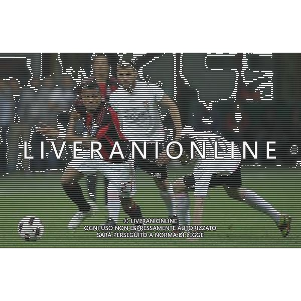 Milano 20-04-2011 Coppa Italia TIM CUP 2010/11 milan-palermo 2:2 nella foto kevin prince boateng e cesare bovo ph marco luzzani/ag aldo liverani s.a.s.