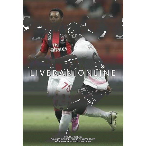 Milano 20-04-2011 Coppa Italia TIM CUP 2010/11 milan-palermo 2:2 nella foto robinho e afriyie acquah ph marco luzzani/ag aldo liverani s.a.s.