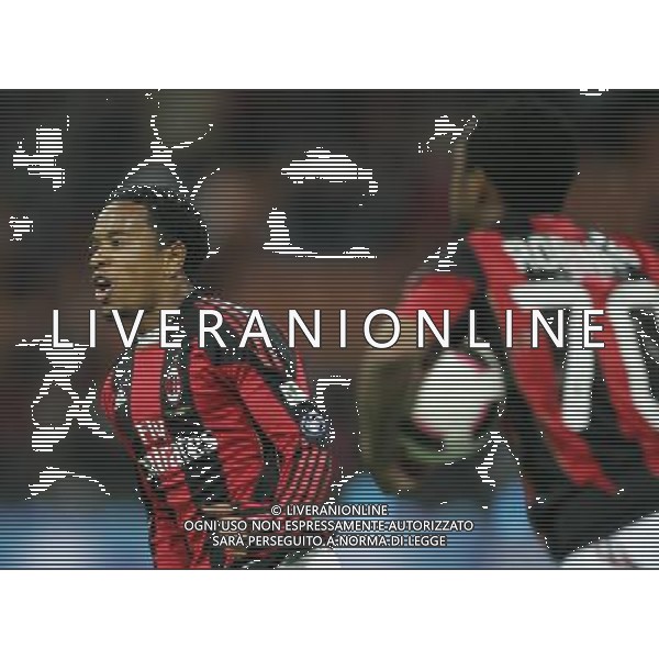 Milano 20-04-2011 Coppa Italia TIM CUP 2010/11 milan-palermo 2:2 nella foto urby emanuelson esulta dopo il gol ph marco luzzani/ag aldo liverani s.a.s.