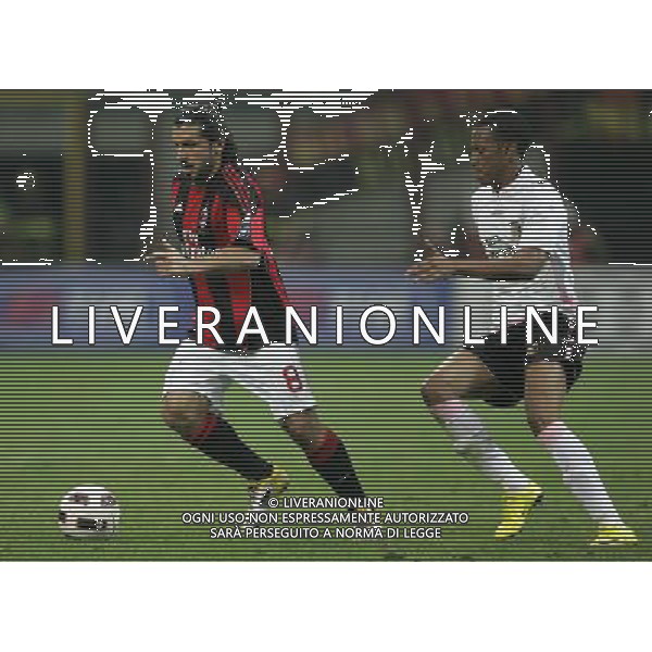 Milano 20-04-2011 Coppa Italia TIM CUP 2010/11 milan-palermo 2:2 nella foto gennaro gattuso e mathias hernandez ph marco luzzani/ag aldo liverani s.a.s.