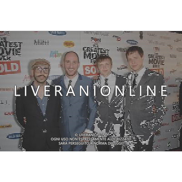 OK Go during the premiere of the new movie from Sony Picture Classics THE GREATEST MOVIE EVER SOLD, held at the Arclight Cinemas Hollywood, on April 20, 2011, in Los Angeles. AG. ALDO LIVERANI SAS ITALY ONLY *** Local Caption *** .