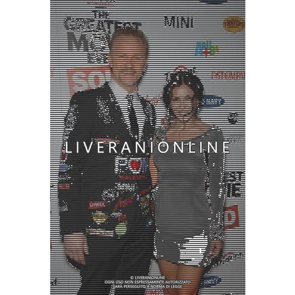 Morgan Spurlock and Ana Ortiz during the premiere of the new movie from Sony Picture Classics THE GREATEST MOVIE EVER SOLD, held at the Arclight Cinemas Hollywood, on April 20, 2011, in Los Angeles. AG. ALDO LIVERANI SAS ITALY ONLY *** Local Caption *** .