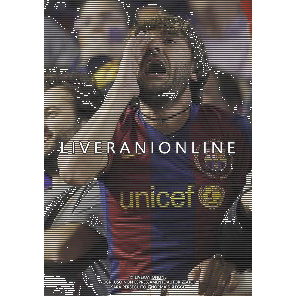 FC Barcelona\'s supporter during King\'s Cup 2001 Final match.April 20,2011. (ALTERPHOTOS/Acero) ALDO LIVERANI S A S ONLY ITALY