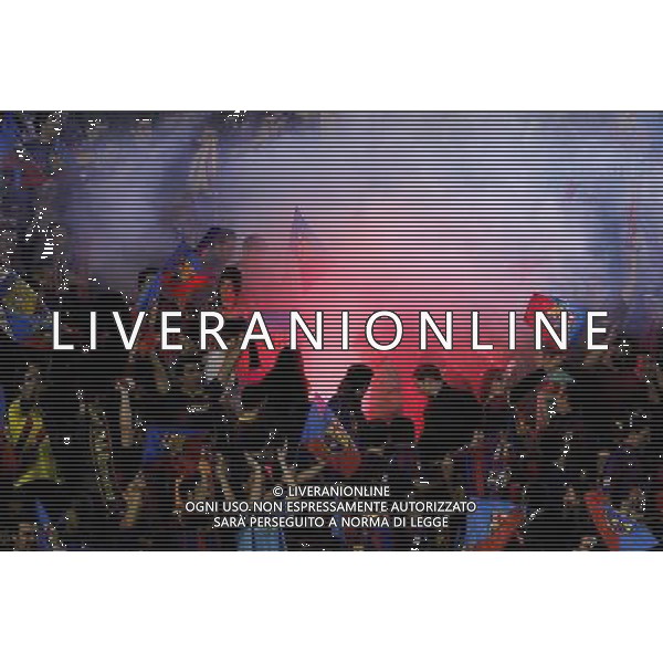 FC Barcelona\'s supporters during King\'s Cup 2001 Final match.April 20,2011. (ALTERPHOTOS/Acero) ALDO LIVERANI S A S ONLY ITALY