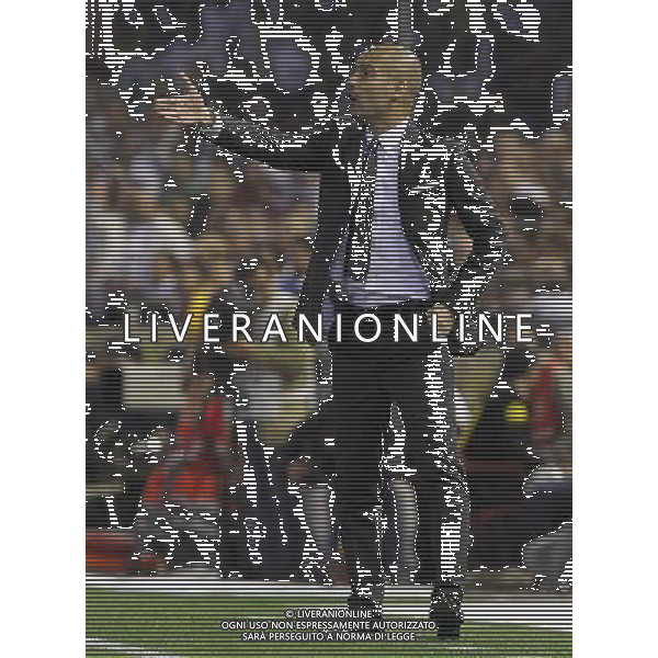FC Barcelona\'s coach coach Pep Guardiola during King\'s Cup 2001 Final match.April 20,2011. (ALTERPHOTOS/Acero) ALDO LIVERANI S A S ONLY ITALY