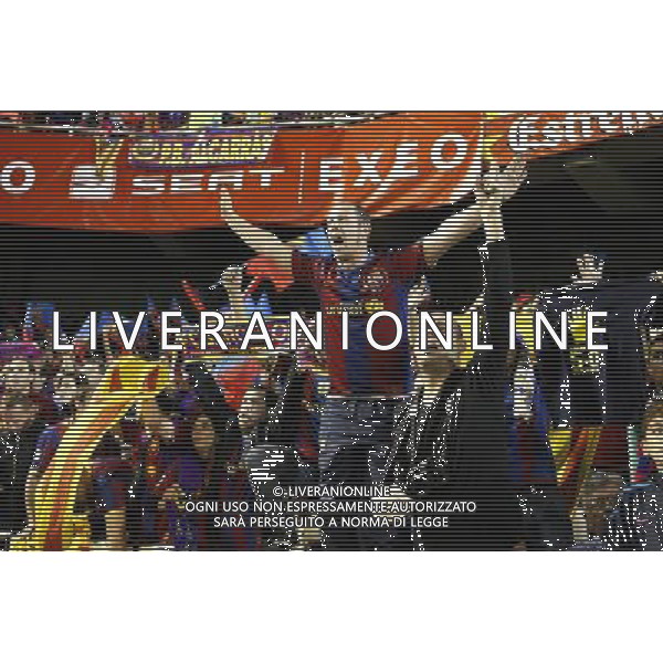 FC Barcelona\'s supporters during King\'s Cup 2001 Final match.April 20,2011. (ALTERPHOTOS/Acero) ALDO LIVERANI S A S ONLY ITALY
