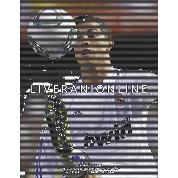 Real Madrid\'s Cristiano Ronaldo during King\'s Cup 2001 Final match.April 20,2011. (ALTERPHOTOS/Acero) ALDO LIVERANI S A S ONLY ITALY