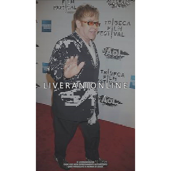 Elton John at The opening night of The Tribeca Film Festival Screening of \' The Union\' on April 20, 2011 at The Winter Garden at the World Financial Plaza in New York City. AG. ALDO LIVERANI SAS ITALY ONLY *** Local Caption *** .