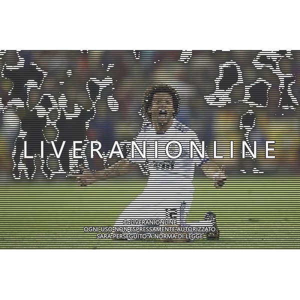 Real Madrid\'s Marcelo Vieira during Spain\'s King\'s Cup Final match in Valencia, Spain on April 20th 2011. Photo: Cesar Cebolla / ALFAQUI ALDO LIVERANI S A S ONLY ITALY