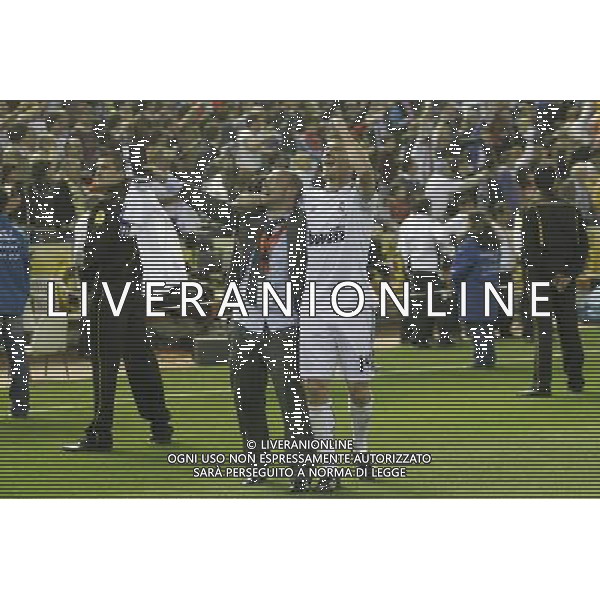 Real Madrid\'s Xabi Alonso after Spain\'s King\'s Cup Final match in Valencia, Spain on April 20th 2011. Photo: Cesar Cebolla / ALFAQUI ALDO LIVERANI S A S ONLY ITALY