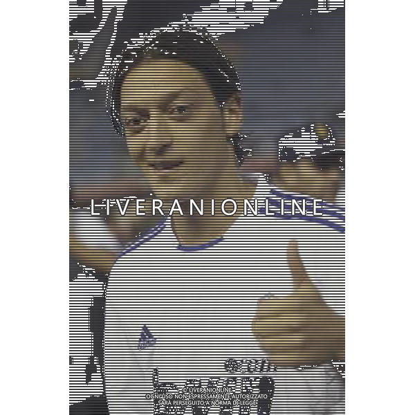 Real Madrid\'s Mesut Ozil after Spain\'s King\'s Cup Final match in Valencia, Spain on April 20th 2011. Photo: Cesar Cebolla / ALFAQUI ALDO LIVERANI S A S ONLY ITALY