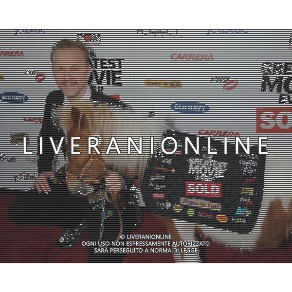 Morgan Spurlock Photo by Gilbert Flores \'Pom Wonderful Presents: The Greatest Movie Ever Sold\' at the ArcLight Cinemas Cinerama Dome April 20, 2011 - Hollywood, California AG. ALDO LIVERANI SAS ITALY ONLY *** Local Caption *** .