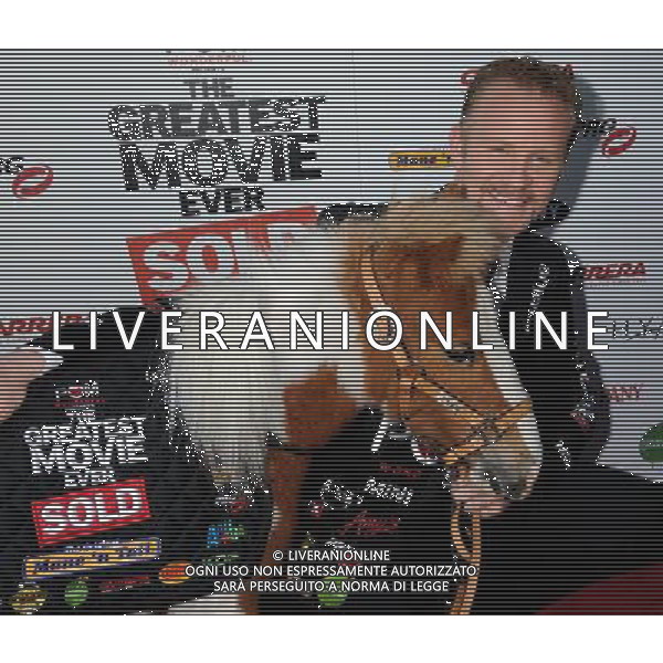 Morgan Spurlock Photo by Gilbert Flores \'Pom Wonderful Presents: The Greatest Movie Ever Sold\' at the ArcLight Cinemas Cinerama Dome April 20, 2011 - Hollywood, California AG. ALDO LIVERANI SAS ITALY ONLY *** Local Caption *** .