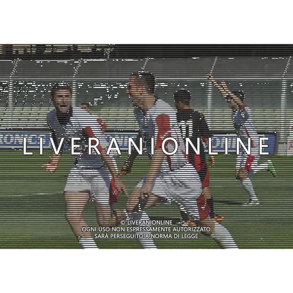 LEGA PRO 21/4/2011 CALCIO Foggia Nocerina 0-1 nela foto esultanza dopo il gol di Pomante Foto Franco Cautillo /ALDO LIVERANI