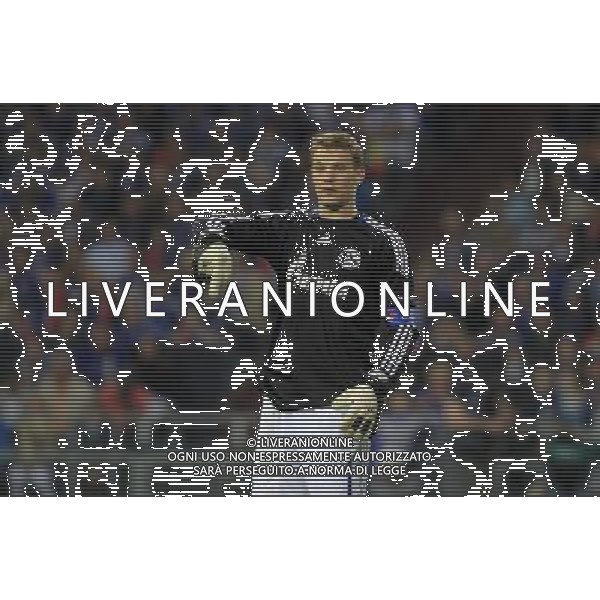 MANUEL NEUER SCHALKE 04 GELSENKIRCHEN (NIEBIESKO-BIALE - BLUE-WHITE) - MANCHESTER UNITED (CZERWONO-CZARNE / RED-BLACK) PILKA NOZNA, FOOTBALL, 1/2 FINALU LIGI MISTRZOW, CHAMPIONS LEAGUE SEMI-FINAL 26.04.2011, GELSENKIRCHEN - NIEMCY, GERMANY FOT. DARIUSZ HERMIERSZ / SPORT-FOTO.PL / NEWSPIX.PL --- Newspix.pl ag aldo liverani s a s only italy *** Local Caption *** www.newspix.pl mail us: info@newspix.pl call us: 0048 022 23 22 222 --- Polish Picture Agency by Ringier Axel Springer Poland