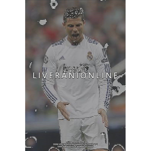 Real Madrid\'s Cristiano Ronaldo during Champions League semifinal first match on April 27 2011. Photo: Cesar Cebolla / ALFAQUI aldo liverani s a s only italy