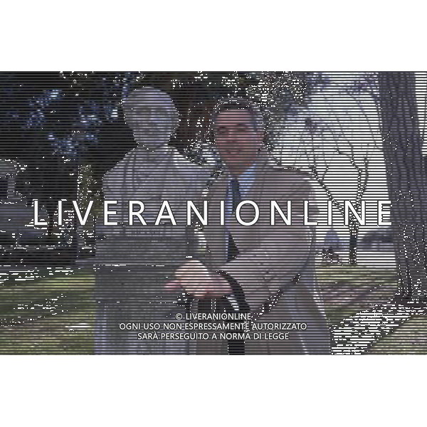 Lamberto Sposini (Foligno, 17 febbraio 1952) giornalista e conduttore televisivo italiano. PH,ARCHIVIO AGENZIA ALDO LIVERANI SAS