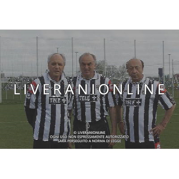 COLLECCHIO PARMA 22/04/2001 PARMA-JUVENTUS NELLA FOTO ROBERTO BETTEGA-ANTONIO GIRAUDO- LUCIANO MOGGI FOTO ALDO LIVERANI