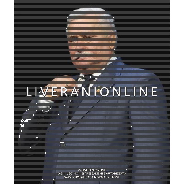 Convention Banca Mediolanum \'Estote Parati\' Rimini - 02.05.2011 Nella Foto:Lech Walesa Leader Solidarnosc e Premio Nobel per la pace /Ph.Vitez-Ag. Aldo Liverani