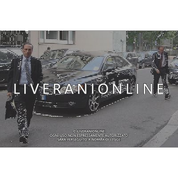 MILANO 03/05/2011 ASSEMBLEA LEGA CALCIO SERIE A TIM NELLA FOTO ernesto paolillo rinaldo ghelfi (inter) PH.FIOCHI/ALDO LIVERANI