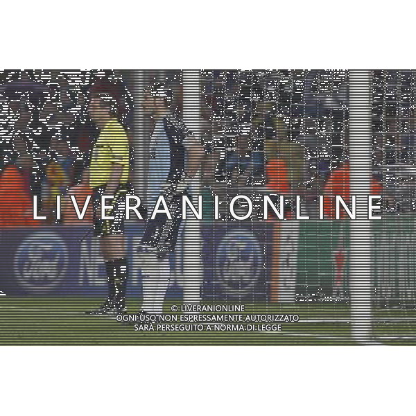 Real Madrid\'s Iker Casillas dejected during UEFA Champions League match.May 3,2011.(ALTERPHOTOS/Acero) AG ALDO LIVERANI S A S ONLY ITALKY