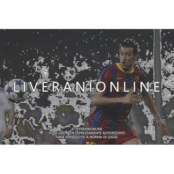 FC Barcelona\'s Sergio Busquets during UEFA Champions League match.May 3,2011.(ALTERPHOTOS/Acero) AG ALDO LIVERANI S A S ONLY ITALKY