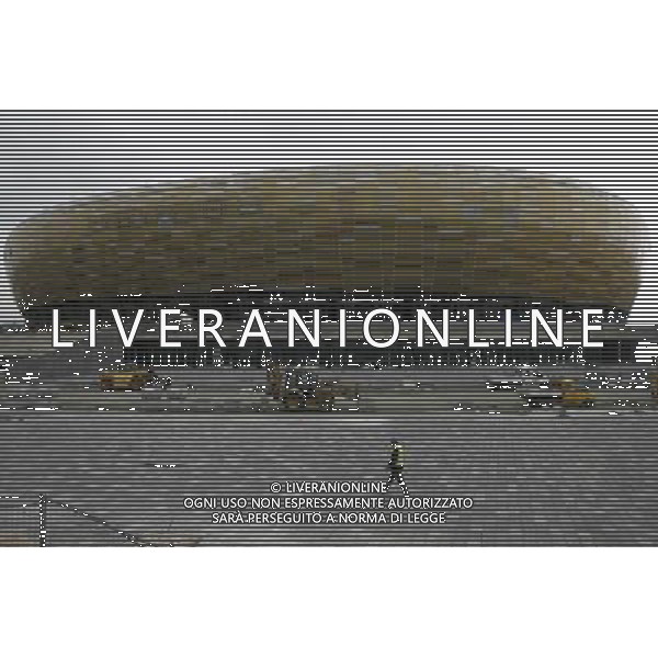 GDANSK 04.05.2011 POLISH LEAGUE FOOTBALL EURO 2012 PGE ARENA STADIUM CONSTRUCTION PZPN PRESS CONFERENCE nuovo stadio ARENA STADIUM FOTO. WOJCIECH FIGURSKI / NEWSPIX.PL/ALDO LIVERANI SAS - ITALY ONLY - *** Local Caption *** .