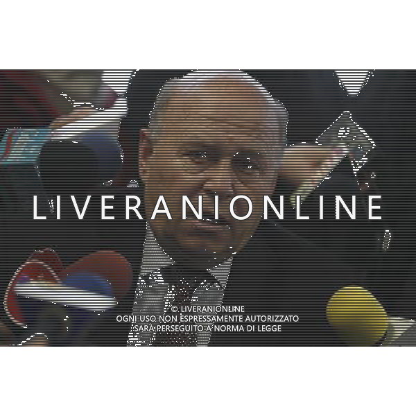 GDANSK 04.05.2011 POLISH LEAGUE FOOTBALL EURO 2012 PGE ARENA STADIUM CONSTRUCTION PZPN PRESS CONFERENCE Grzegorz Lato Nuovo presidente della Federcalcio polacca Pzpn. FOTO. WOJCIECH FIGURSKI / NEWSPIX.PL/ALDO LIVERANI SAS - ITALY ONLY - *** Local Caption *** .