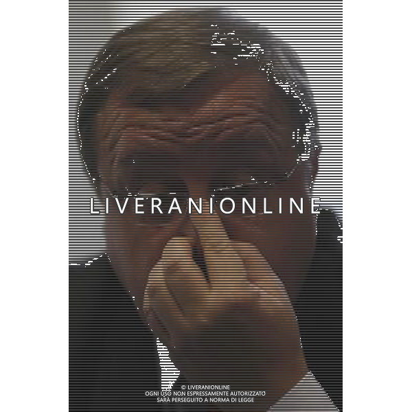 GDANSK 04.05.2011 POLISH LEAGUE FOOTBALL EURO 2012 PGE ARENA STADIUM CONSTRUCTION PZPN PRESS CONFERENCE Presidente della Federazione polacca Zdzislaw Krecina FOTO. WOJCIECH FIGURSKI / NEWSPIX.PL/ALDO LIVERANI SAS - ITALY ONLY - *** Local Caption *** .