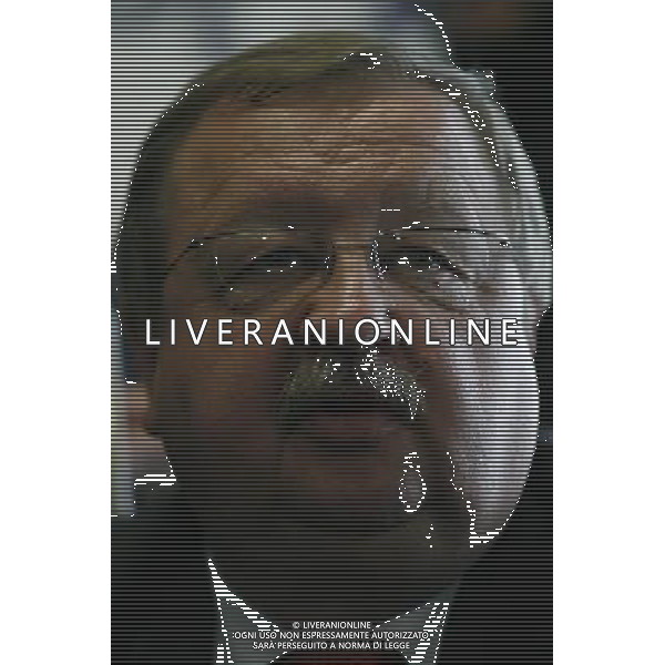 GDANSK 04.05.2011 POLISH LEAGUE FOOTBALL EURO 2012 PGE ARENA STADIUM CONSTRUCTION PZPN PRESS CONFERENCE Presidente della Federazione polacca Zdzislaw Krecina FOTO. WOJCIECH FIGURSKI / NEWSPIX.PL/ALDO LIVERANI SAS - ITALY ONLY - *** Local Caption *** .