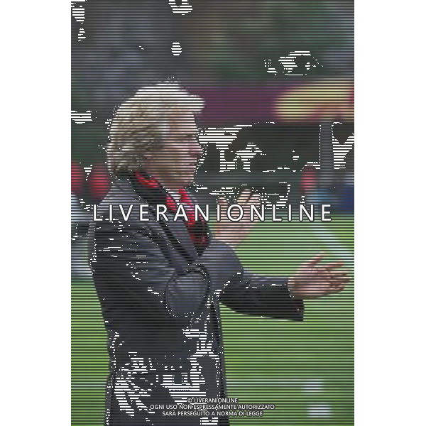 20110505: BRAGA, PORTUGAL - SC Braga vs SL Benfica: UEFA Europa League 2010/2011, Semi-Finals, Second Leg. In picture: Jorge Jesus (Benfica coach). PHOTO: Pedro Benavente/CITYFILES/ALDO LIVERANI SPORT CALCIO EUROPA LEAGUE - SPORTING BRAGA - BENFICA - ITALY ONLY - *** Local Caption *** .