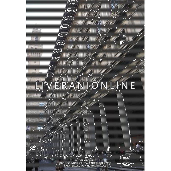 FLORENCE, May 6, 2011 Photo taken on May 4, 2011 shows the world renowned Uffizi Gallery in Florence, central Italy. Florence is the capital city of the Italian region of Tuscany and the symbol of the Renaissance. UNESCO inscribed the historic center of Florence in the World Heritage List in 1982. (/Wang Qingqin) (lyx) VEDUTE DELLA CITTA DI FIRENZE AG ALDO LIVERANI ONLY ITALY